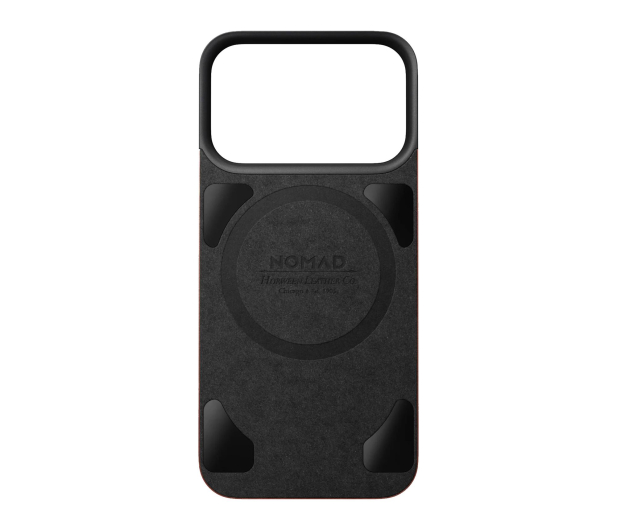 Nomad Magnetic Leather Back iPhone 18 Pro / 17 Pro MagSafe (olde d - 1586591 - zdjęcie 4